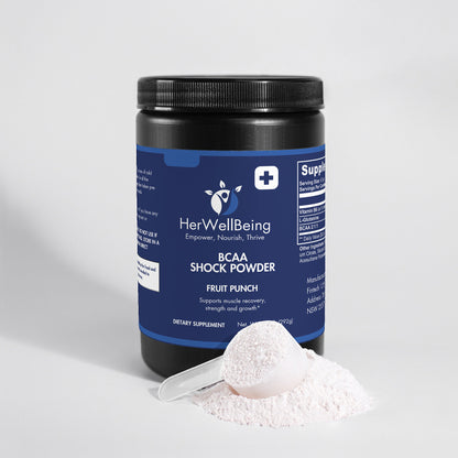 BCAA Shock Powder (Fruit Punch) Hertotalwellbeing